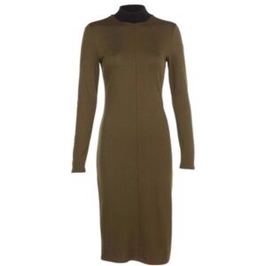 💞 New Women’s Juniors XS Olive Green Max & Ash Midi Dress